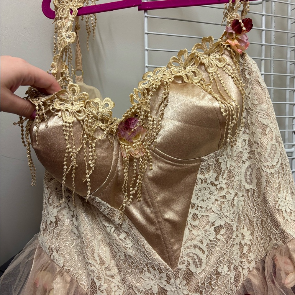 The Oracle of the Blossom Fairy Corset Dress - Picture 9 of 11